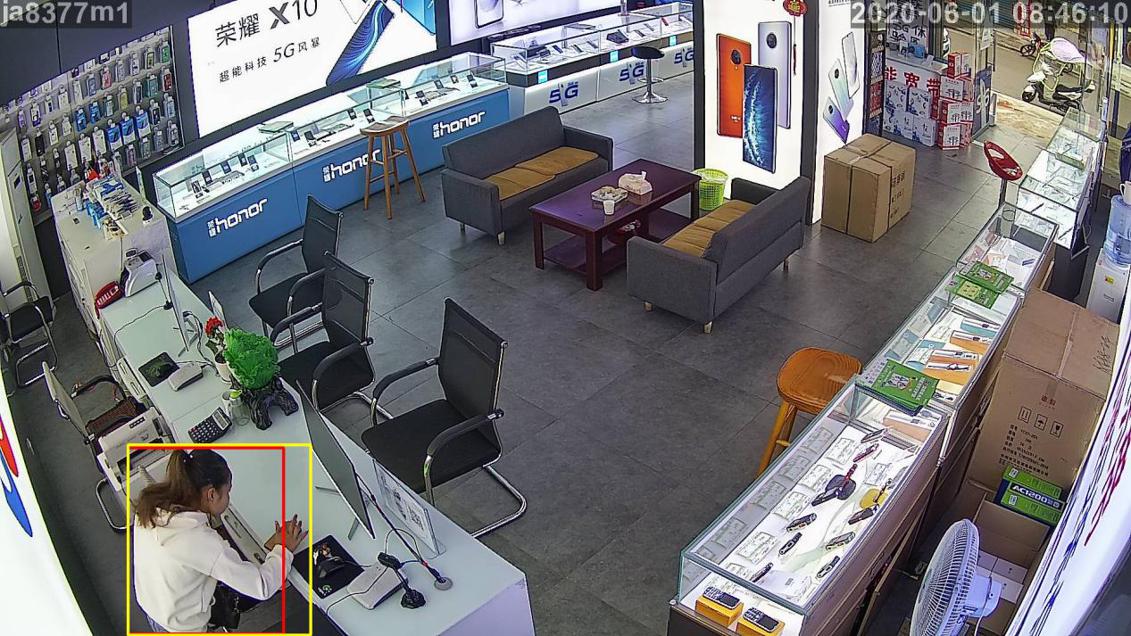 貴陽某手機店AI視頻監控安裝 